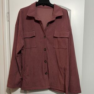 Women's Corduroy lightweight shacket